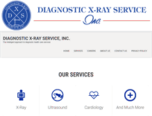 Tablet Screenshot of diagnosticxray.com